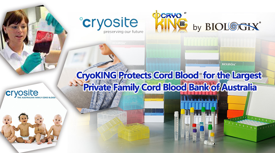 CryoKING Protects Cord Blood for the Largest Private Family Cord Blood Bank of Australia
