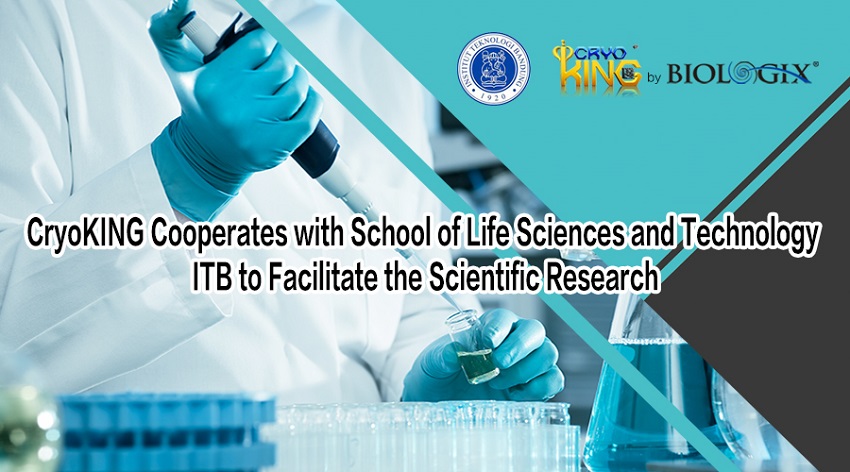CryoKING Cooperates with School of Life Sciences and Technology, ITB to Facilitate the Scientific Research 