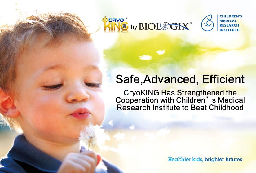 CryoKING Has Strengthened the Cooperation with Children’s Medical Research Institute to Beat Childhood Cancers