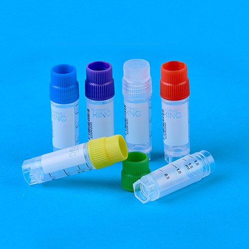CryoKING Cryogenic Vials-Side Barcodes & Human Readable Numbers
