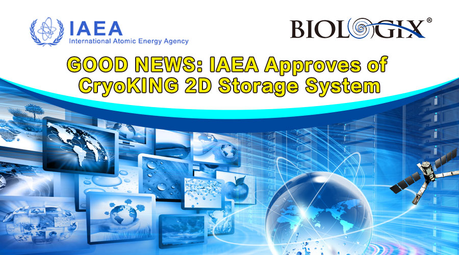 GOOD NEWS: CryoKING 2D Storage System is Used by IAEA