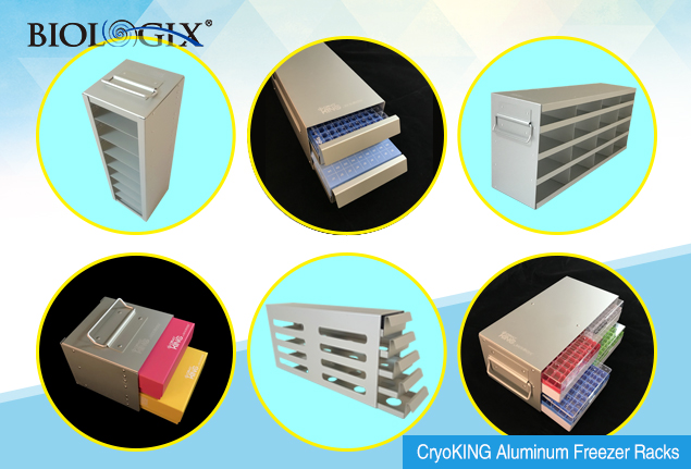 New Arrivals—CryoKING Aluminum Freezer Racks