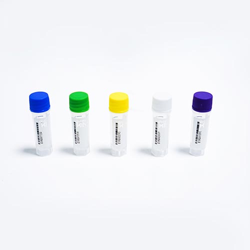 CryoKING Cryogenic Vials-Side Barcodes & Human Readable Numbers